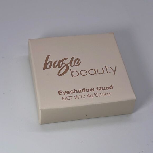NIB BASIC BEAUTY Hot Cocoa Bomb Eyeshadow Quad - Picture 2 of 3